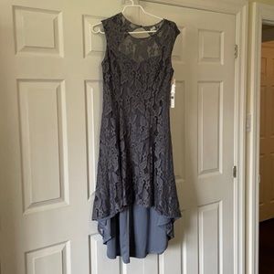 Brand new lace high low cocktail dress